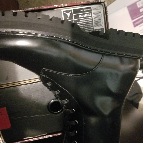 Thursday Black Polished Boots - Picture 6 of 11